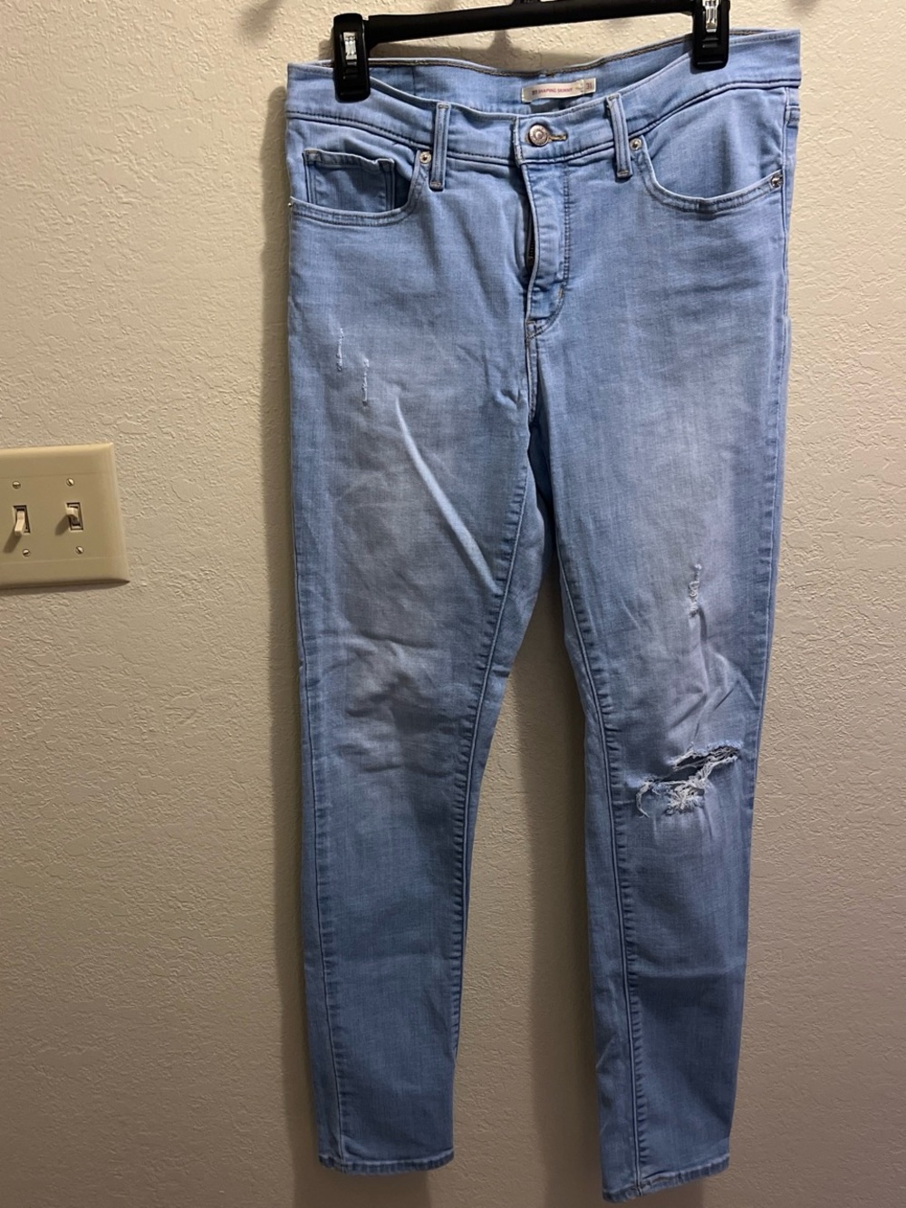 Levi Strauss 311 Shaping Skinny Light Blue Women's Skinny Jeans